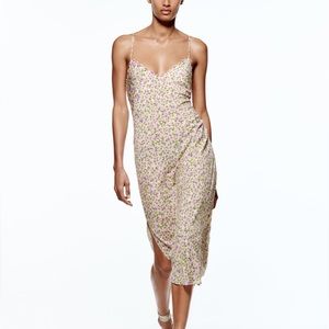 Floral Print Slip Dress